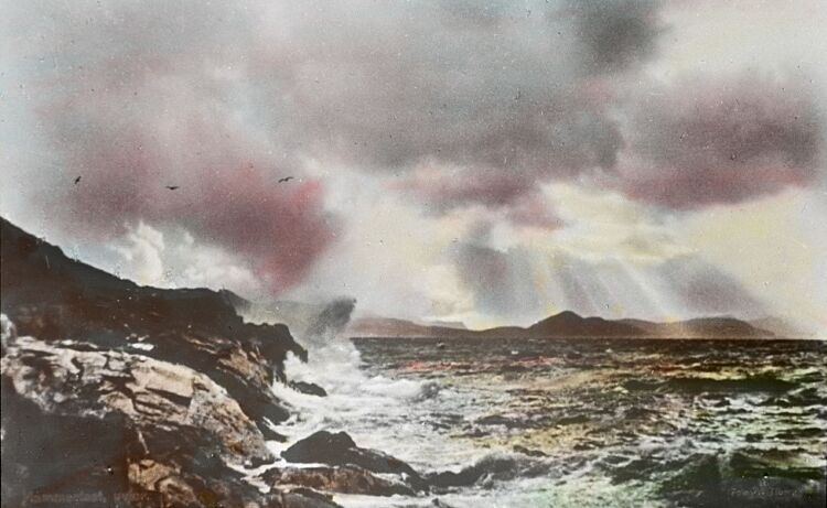 From Kvaløya towards Seiland. Probably 1896.