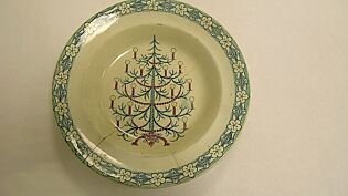 Christmas plate from 1921.